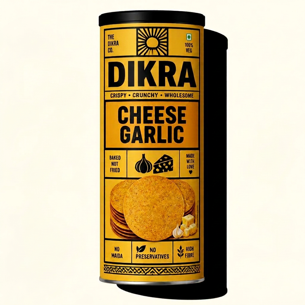 dikra Cheese Garlic and Herbs canister